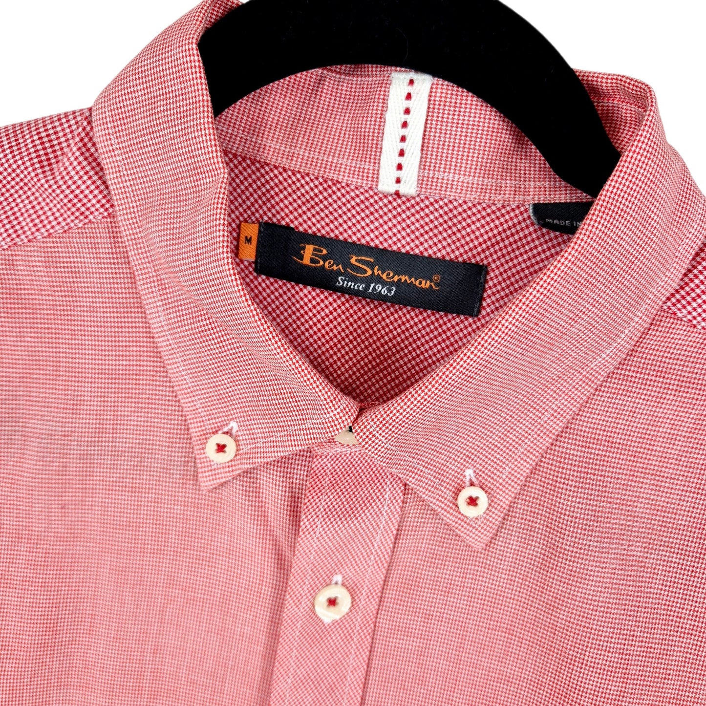 Ben Sherman Red Dress Shirt Size M