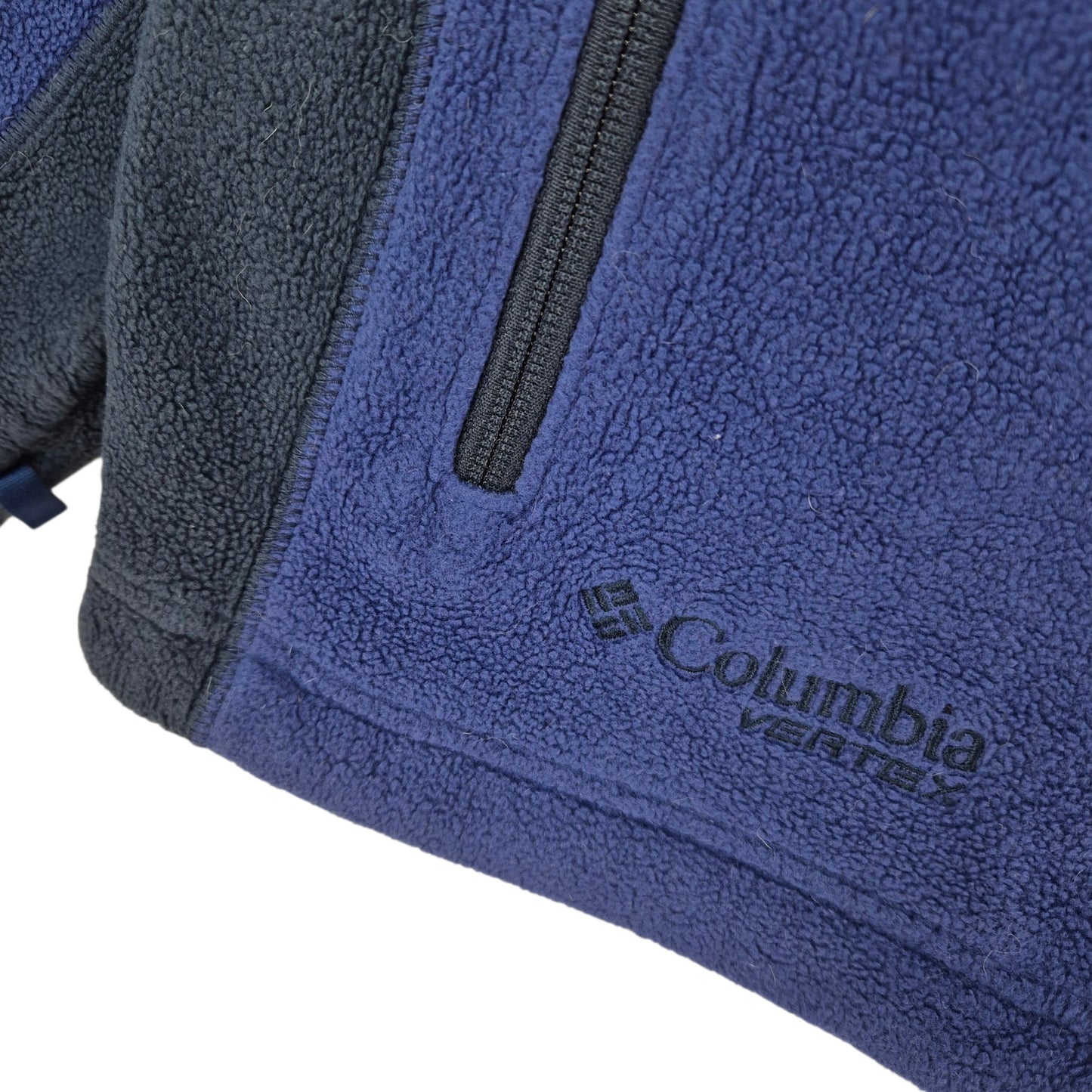 Columbia Vertex Blue Fleece Zip Jumper Size S
