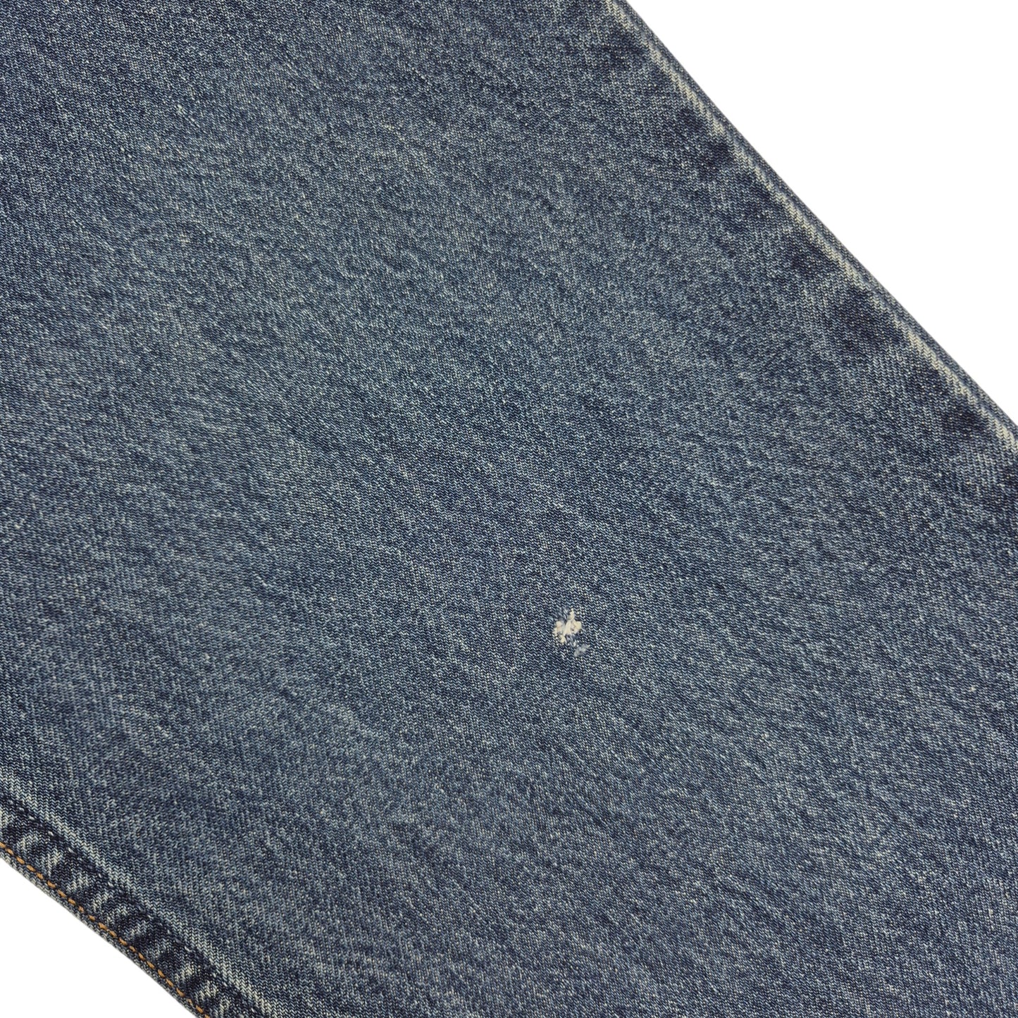 Vintage Levis 602 Jeans Dark Blue Heavy Rigid Tapered Leg Denim W34