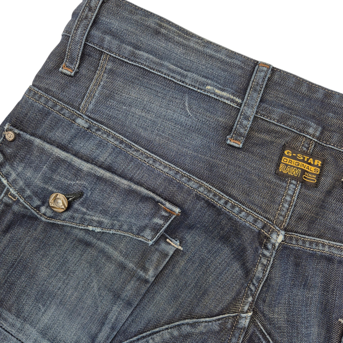 G Star Raw Jeans Dark Blue Extra Heavy Cargo Denim W