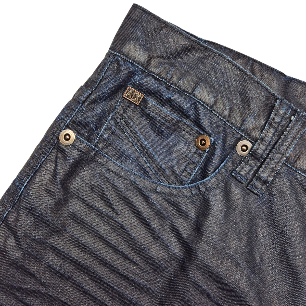 Armani Exchange Jeans Dark Blue Lacquered Denim W34