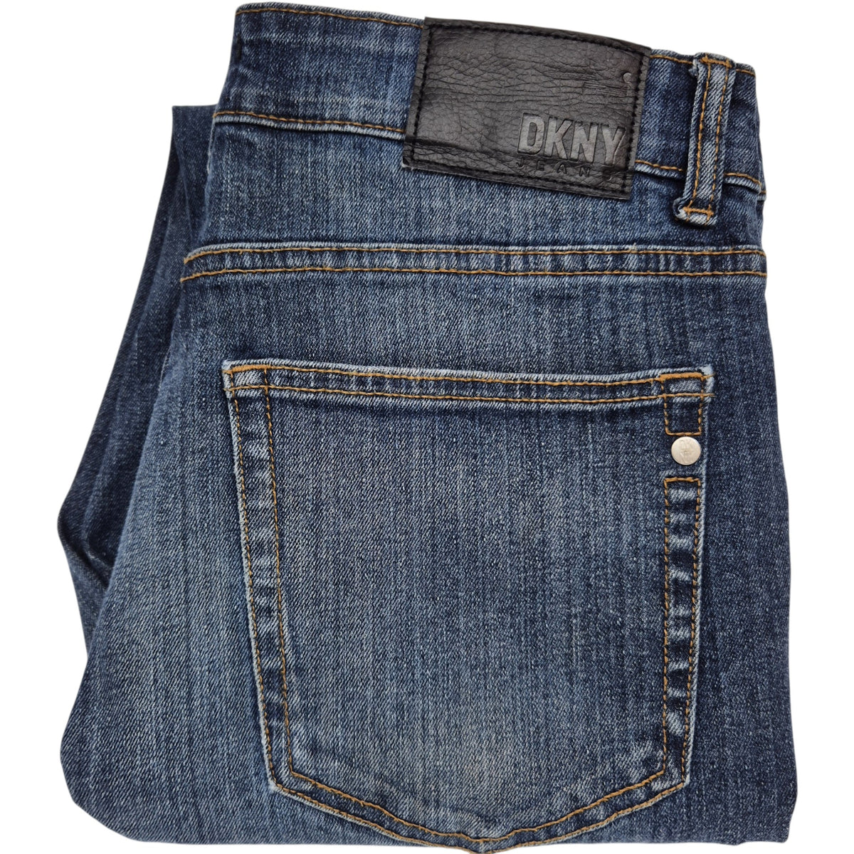 DKNY Jeans Dark Blue Bedford Slim Fit Denim W30
