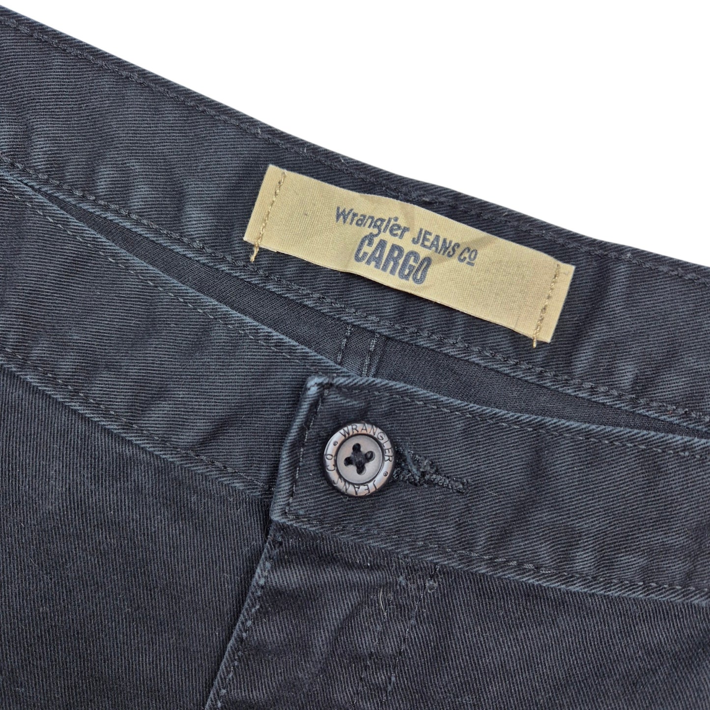 Vintage Wrangler Black Cargo Pants W36