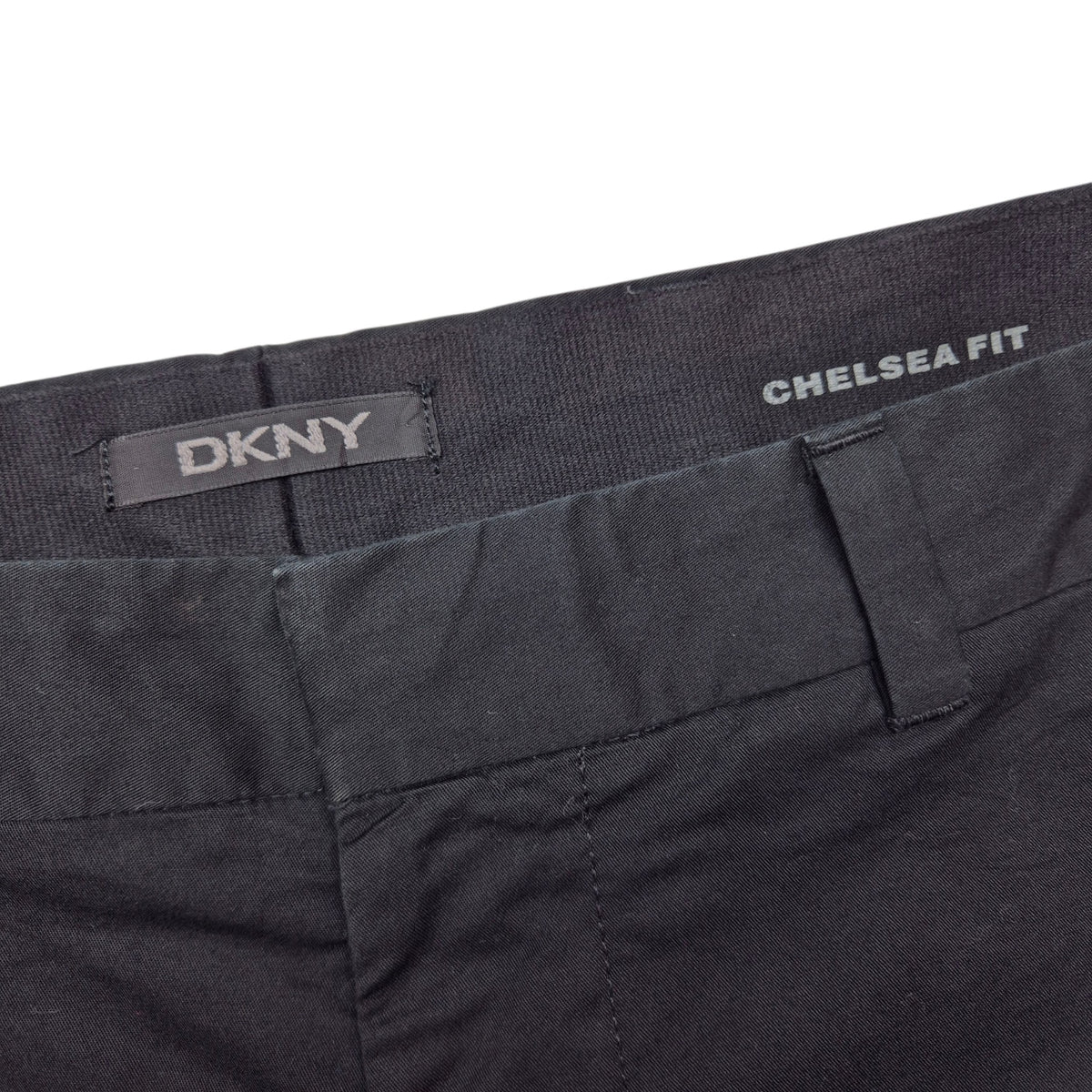 Vintage DKNY 90's Black Chelsea Fit Chino Pants W34