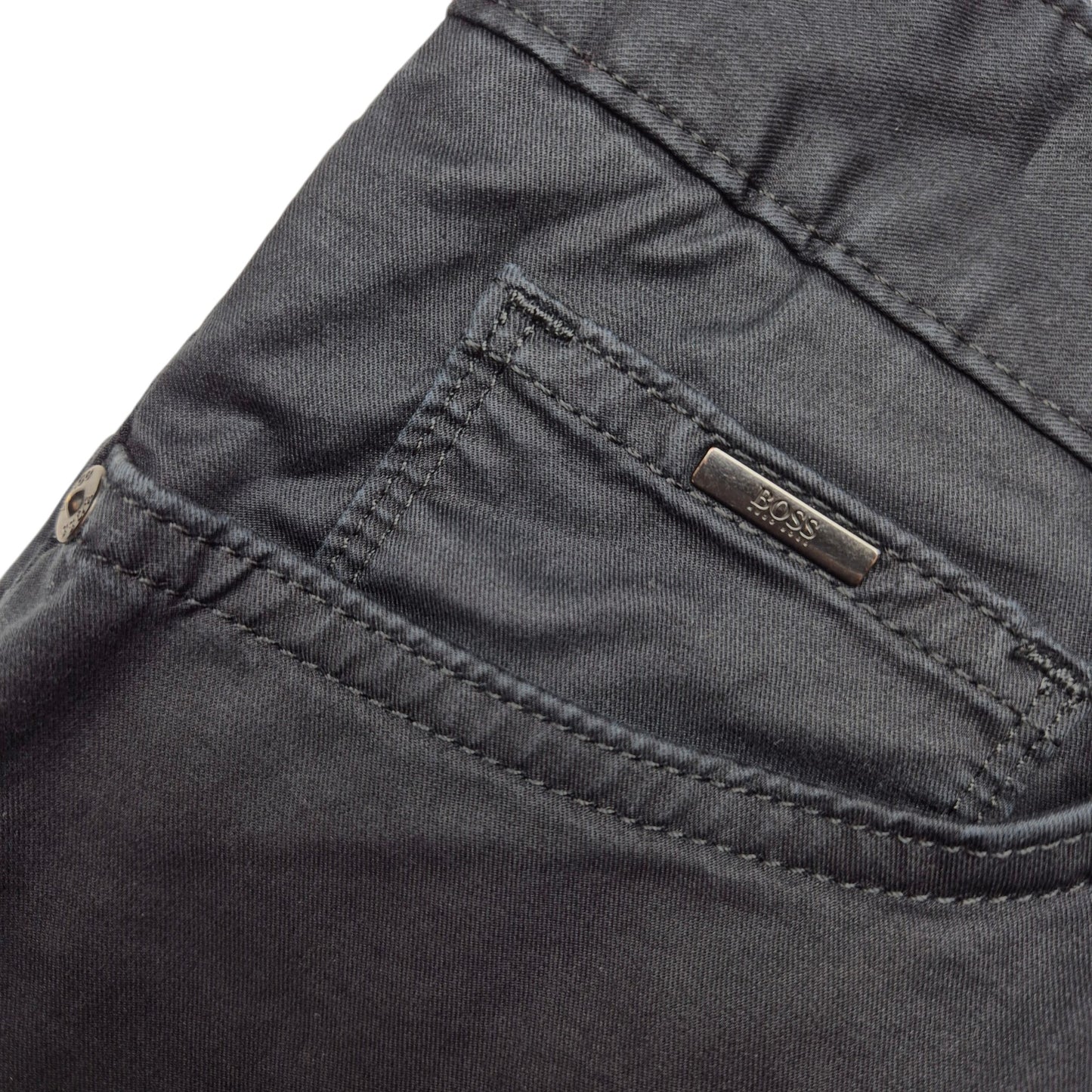 Hugo Boss Black Straight Leg Chino Pants W33