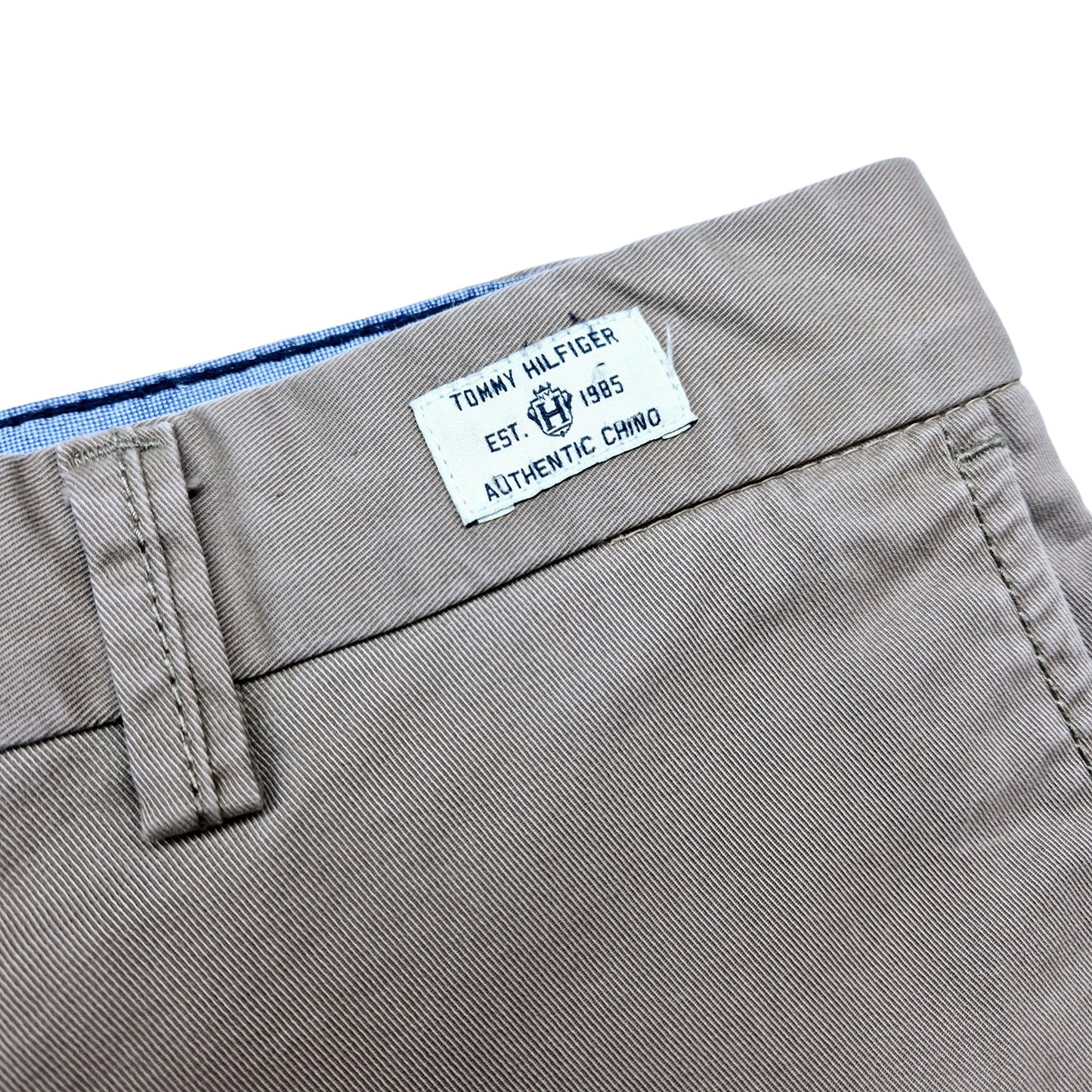 Tommy Hilfiger Brown Slim Fit Chino Pants W33