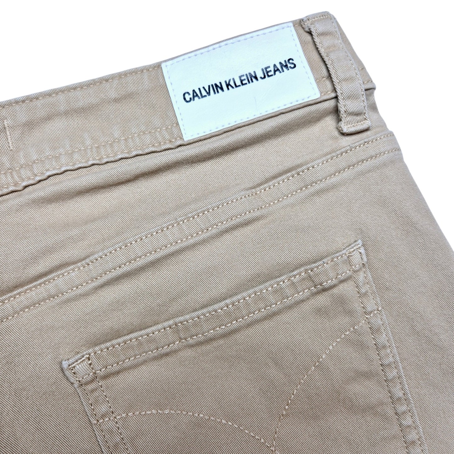 Calvin Klein Jeans Womens Light Brown Pants W29