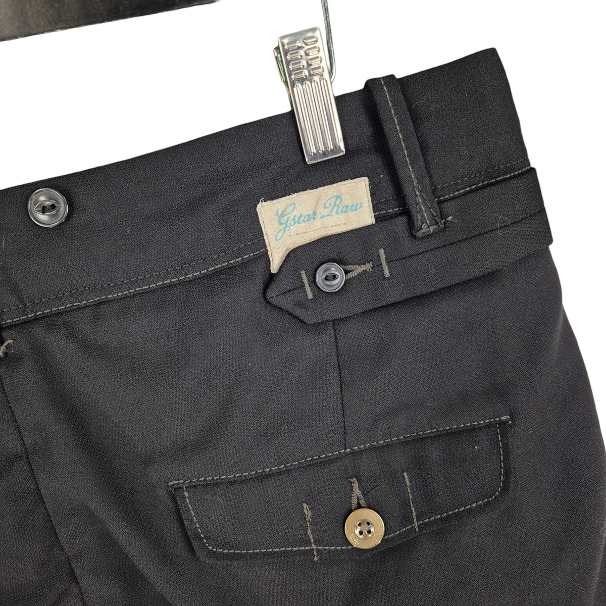 Vintage G Star Womens Black Shorts W34