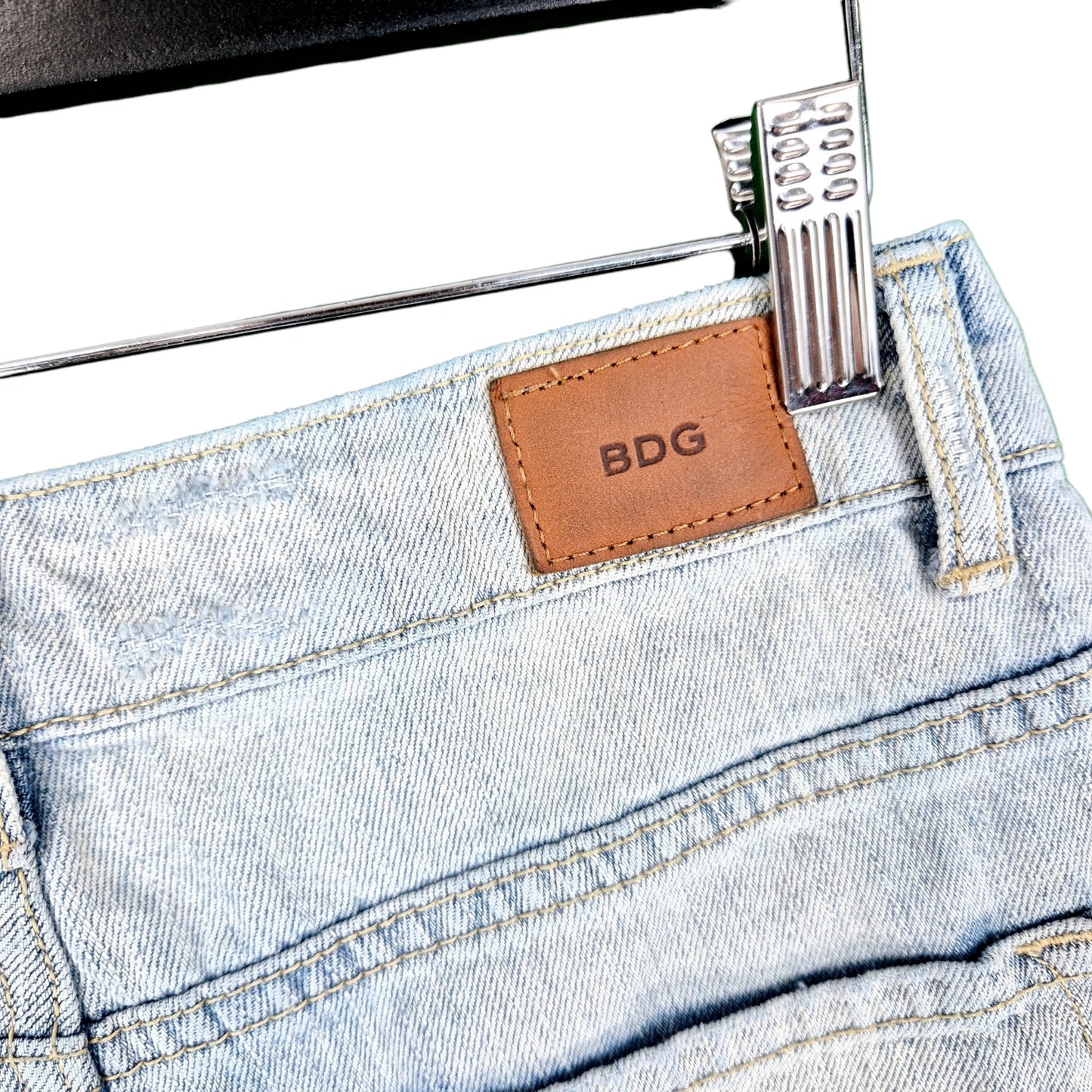 BDG Womens Light Blue Denim Shorts W27