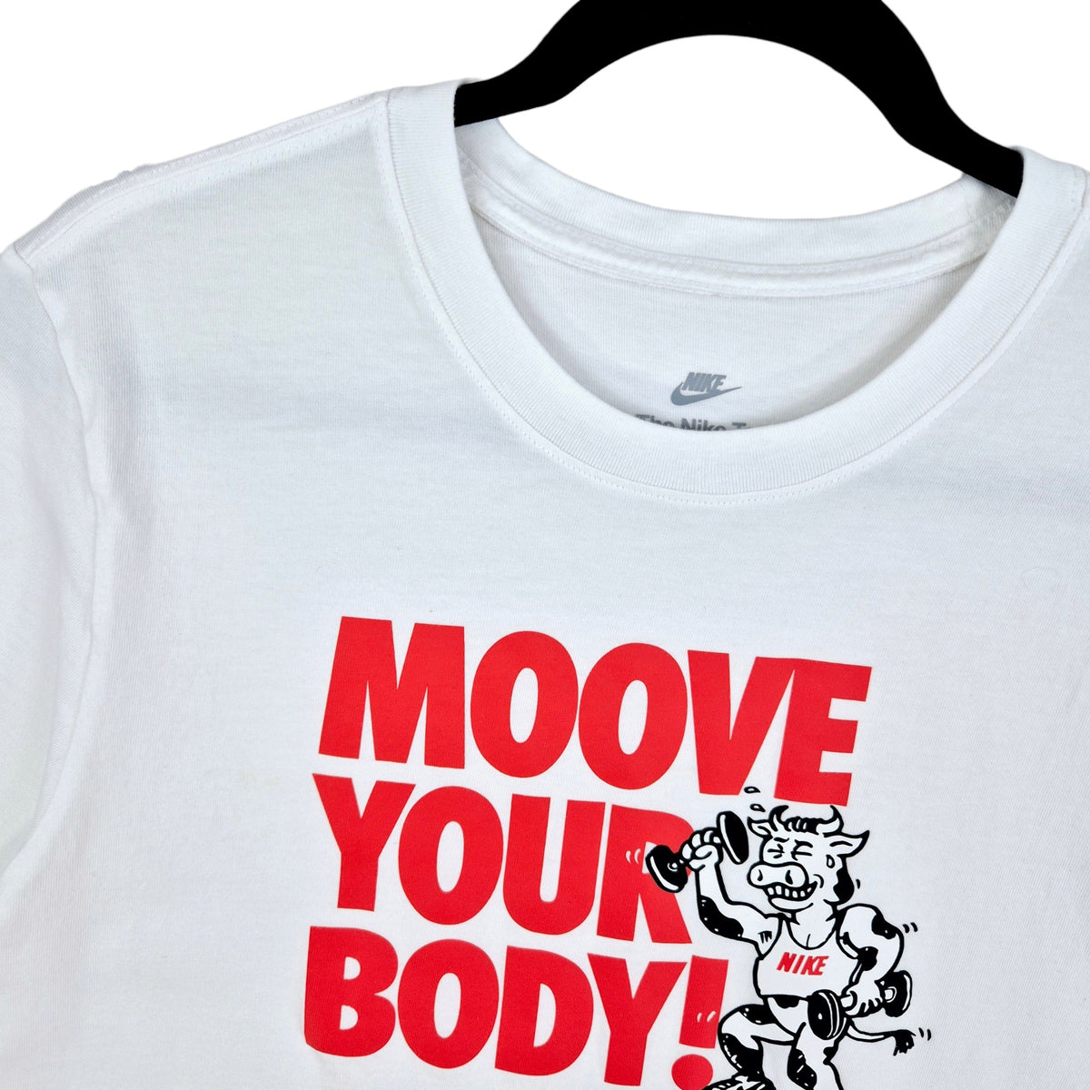 Nike Moove Your Body White Tee Shirt Size L