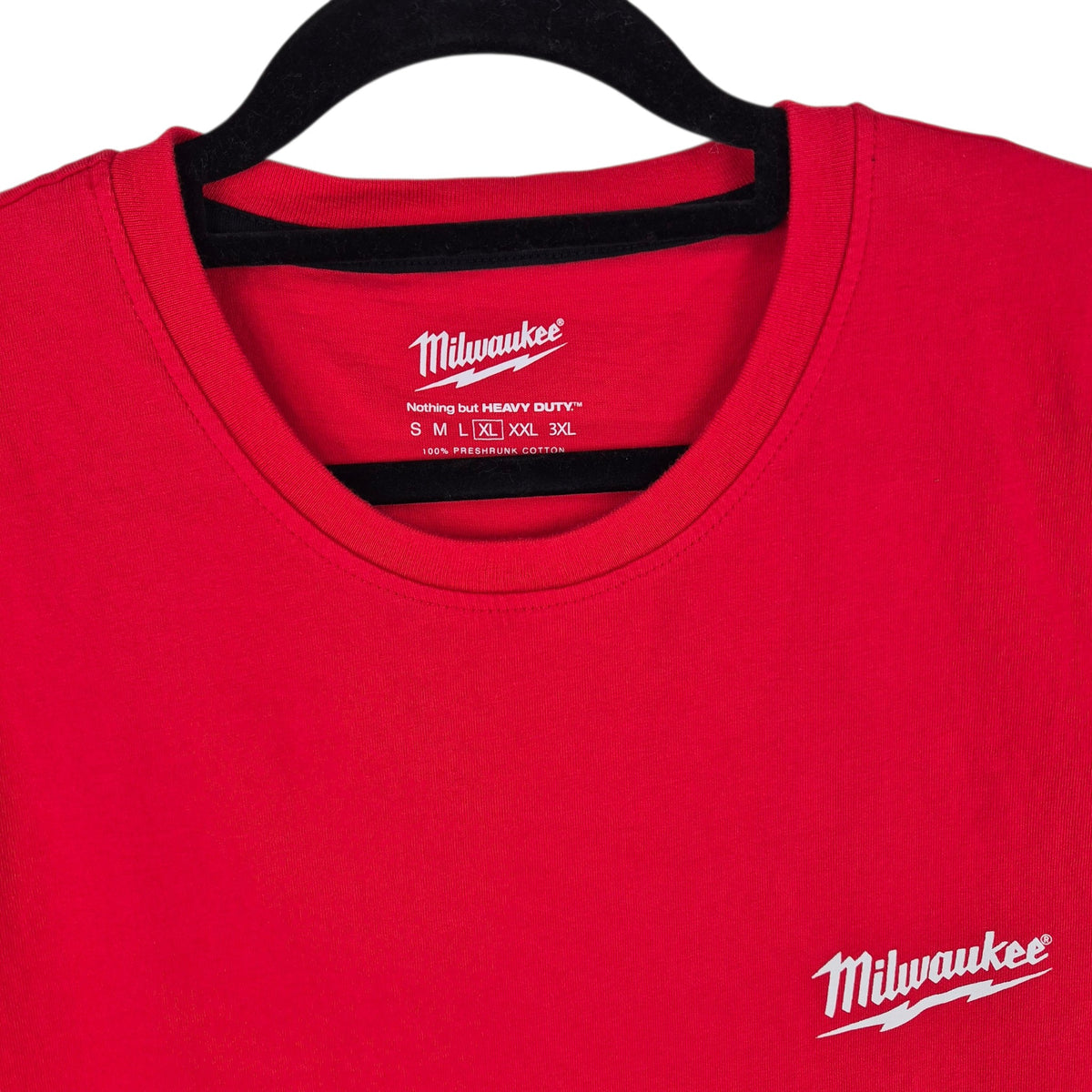Milwaukee Red Tee Shirt Size XL