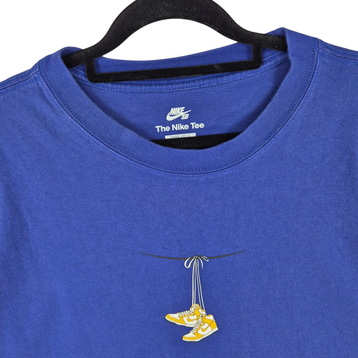 Nike SB Blue Loose Fit Tee Shirt Size XL