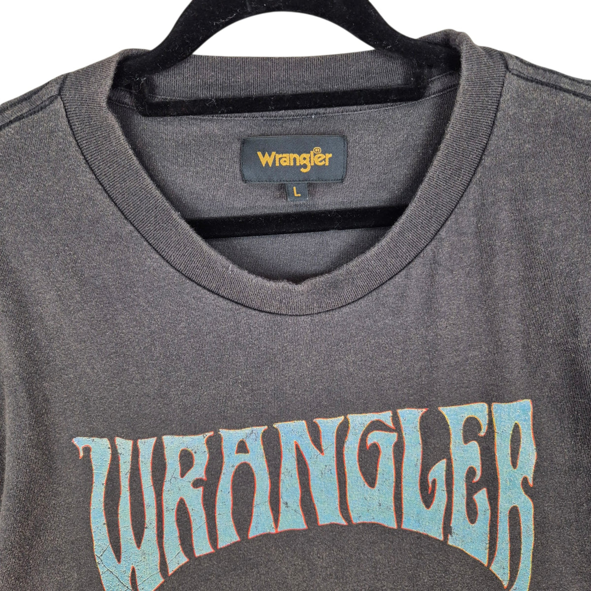 Wrangler Grey Tee Shirt Size L