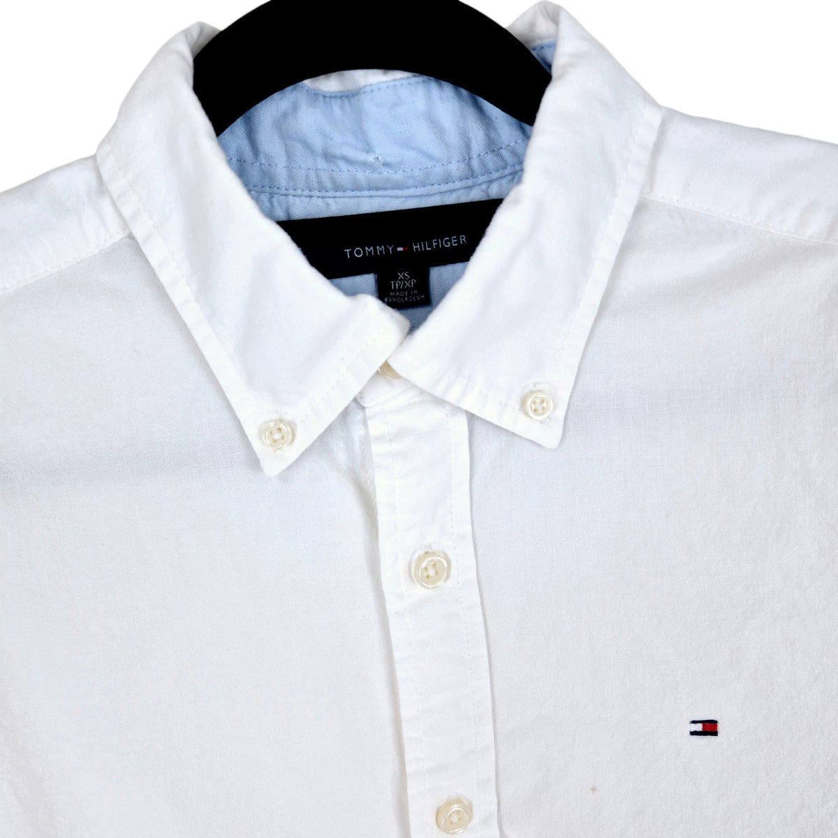 Tommy Hilfiger White Dress Shirt Size XS
