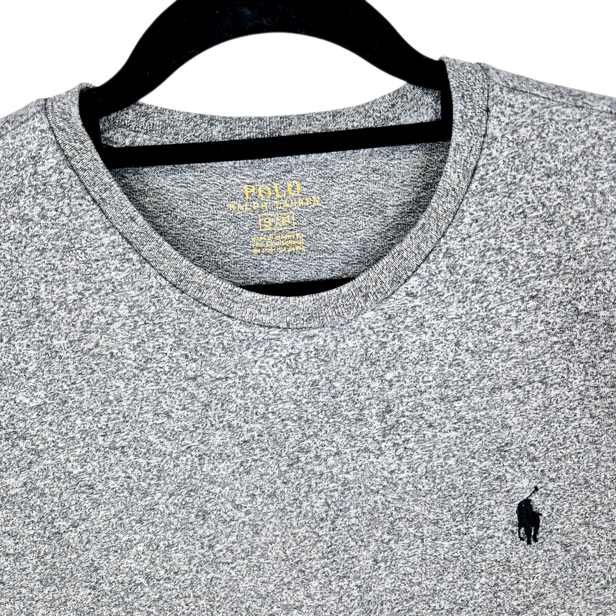 Polo Ralph Lauren Grey Basic Crewneck Tee Shirt Size S