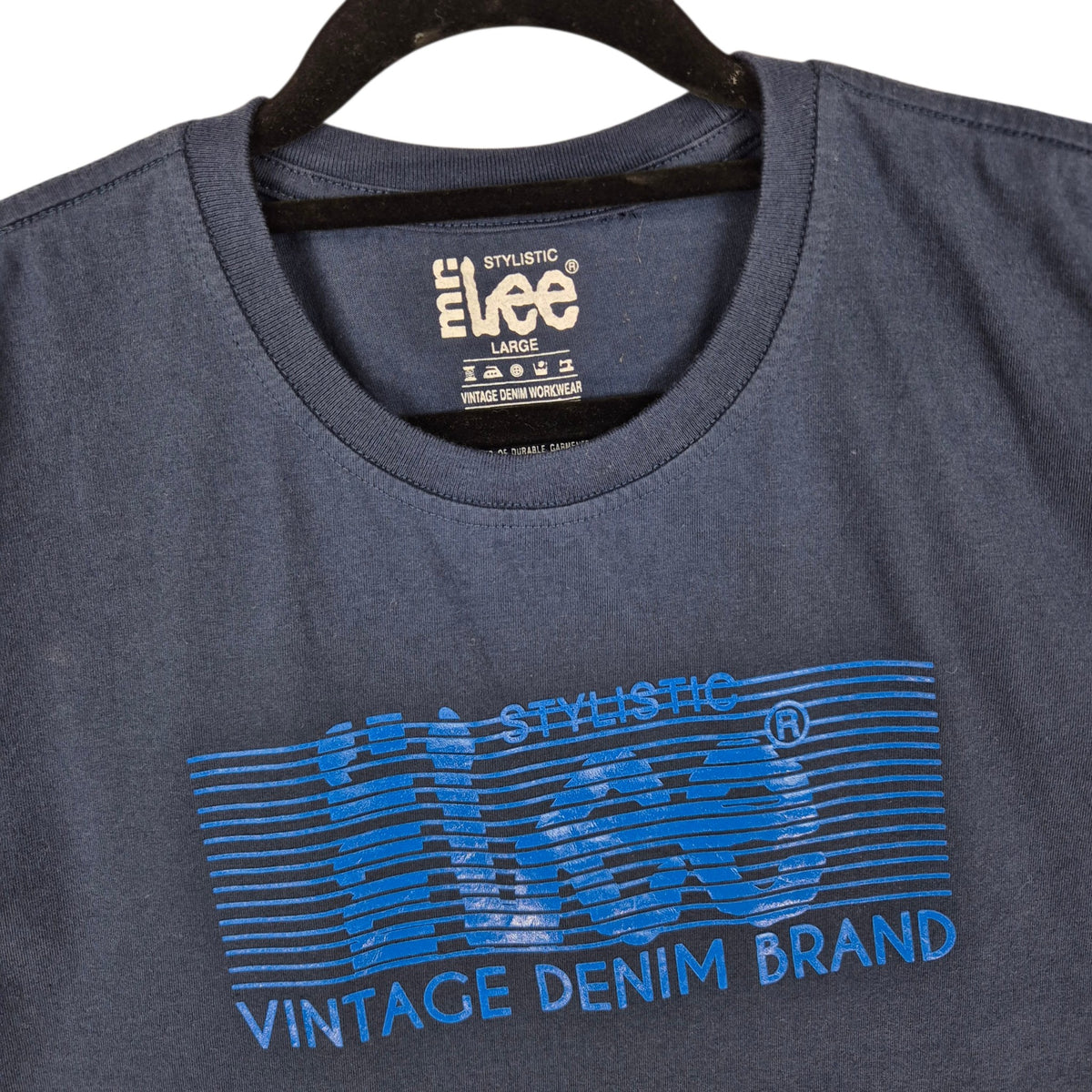 Lee Dark Blue Tee Shirt Size L