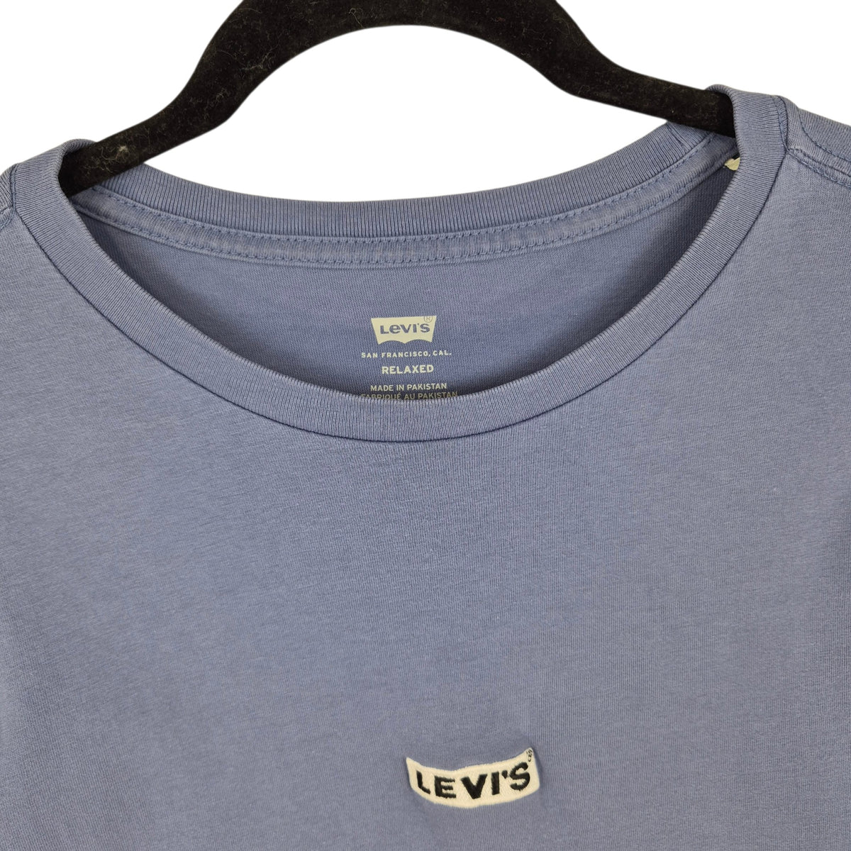 Levis Blue Relaxed Fit Tee Shirt Size M