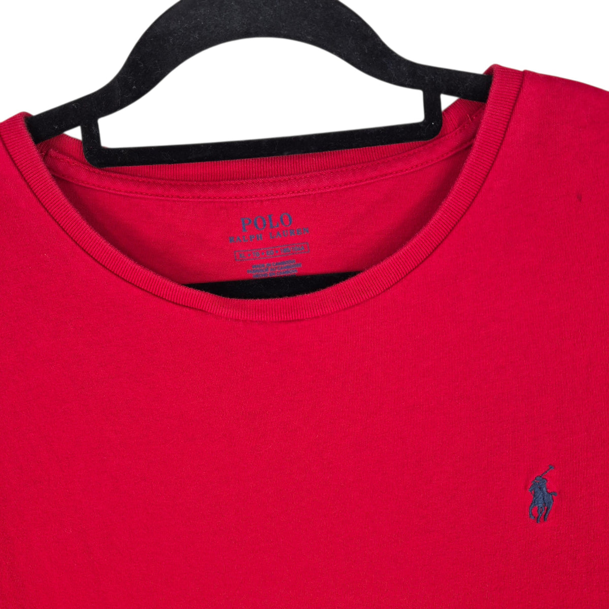 Polo Ralph Lauren Red Long Sleeve Tee Shirt Size XL
