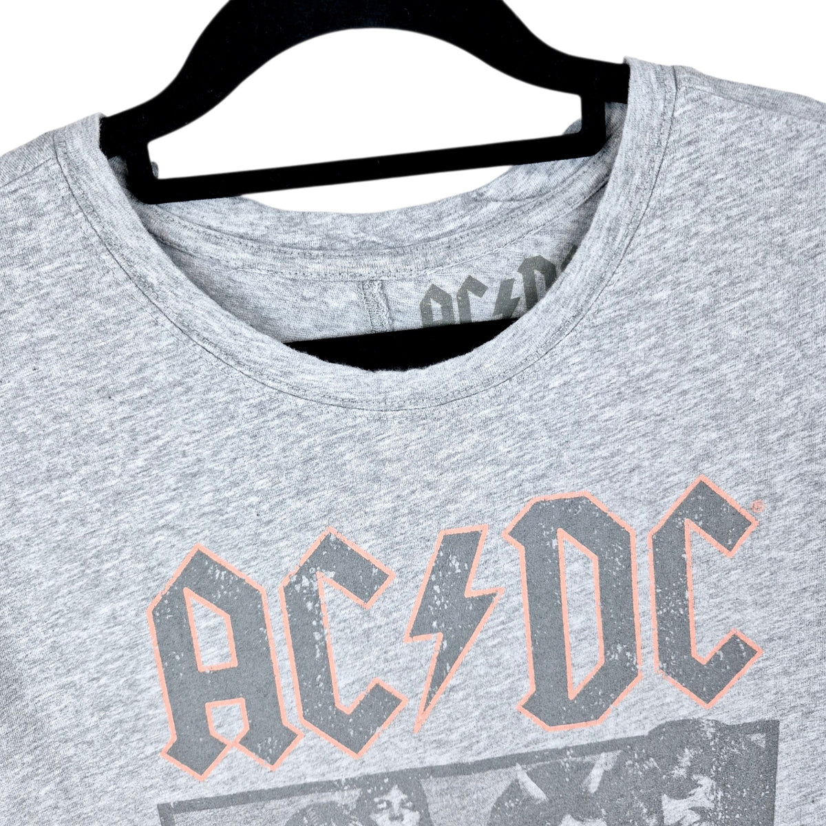 ACDC Grey Tee Shirt Size M