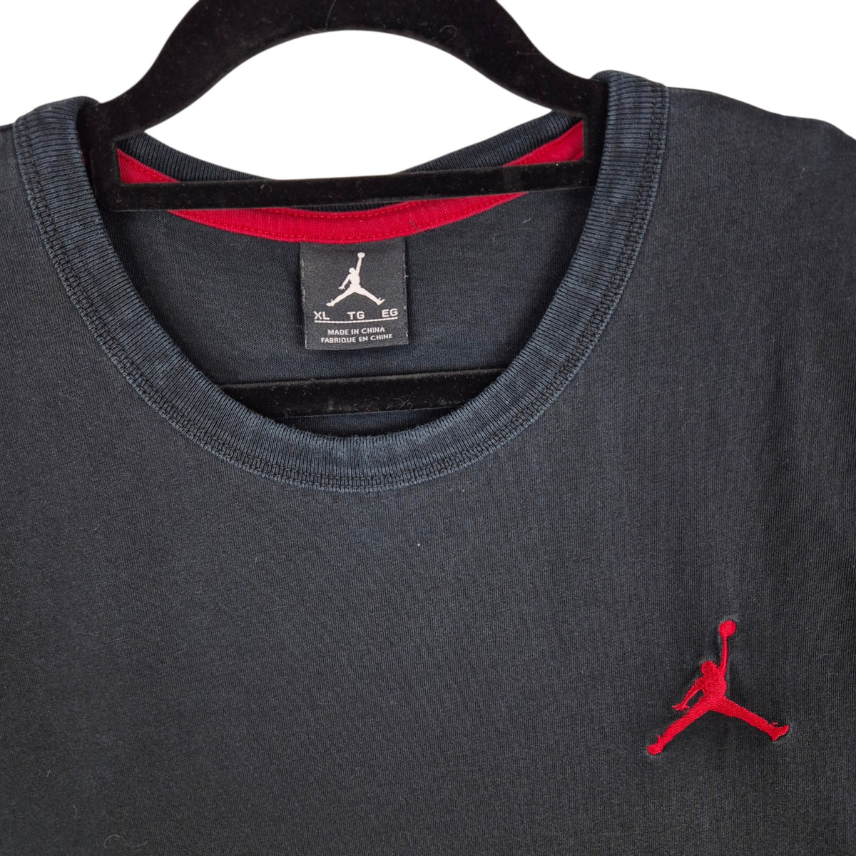Air Jordan Black Tee Shirt Size XL
