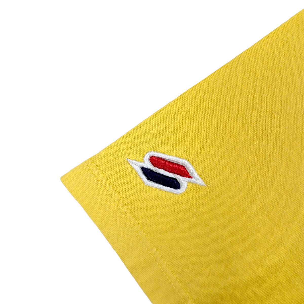 Superdry Yellow Chenille Tee Shirt Size 2XL