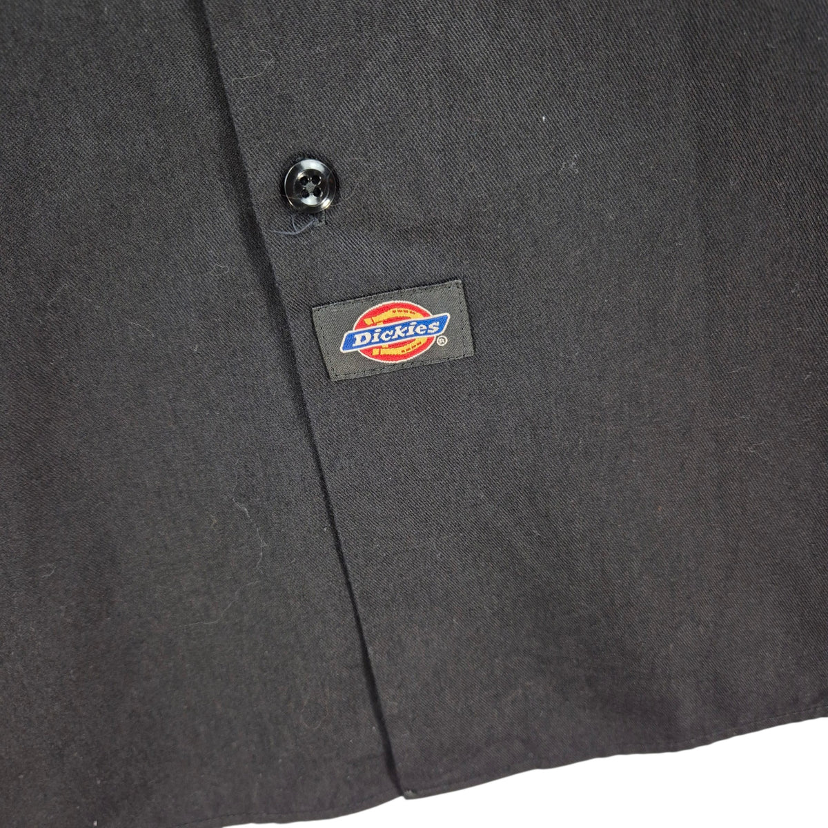 Dickies Black Long Sleeve Button Shirt Size 2XL