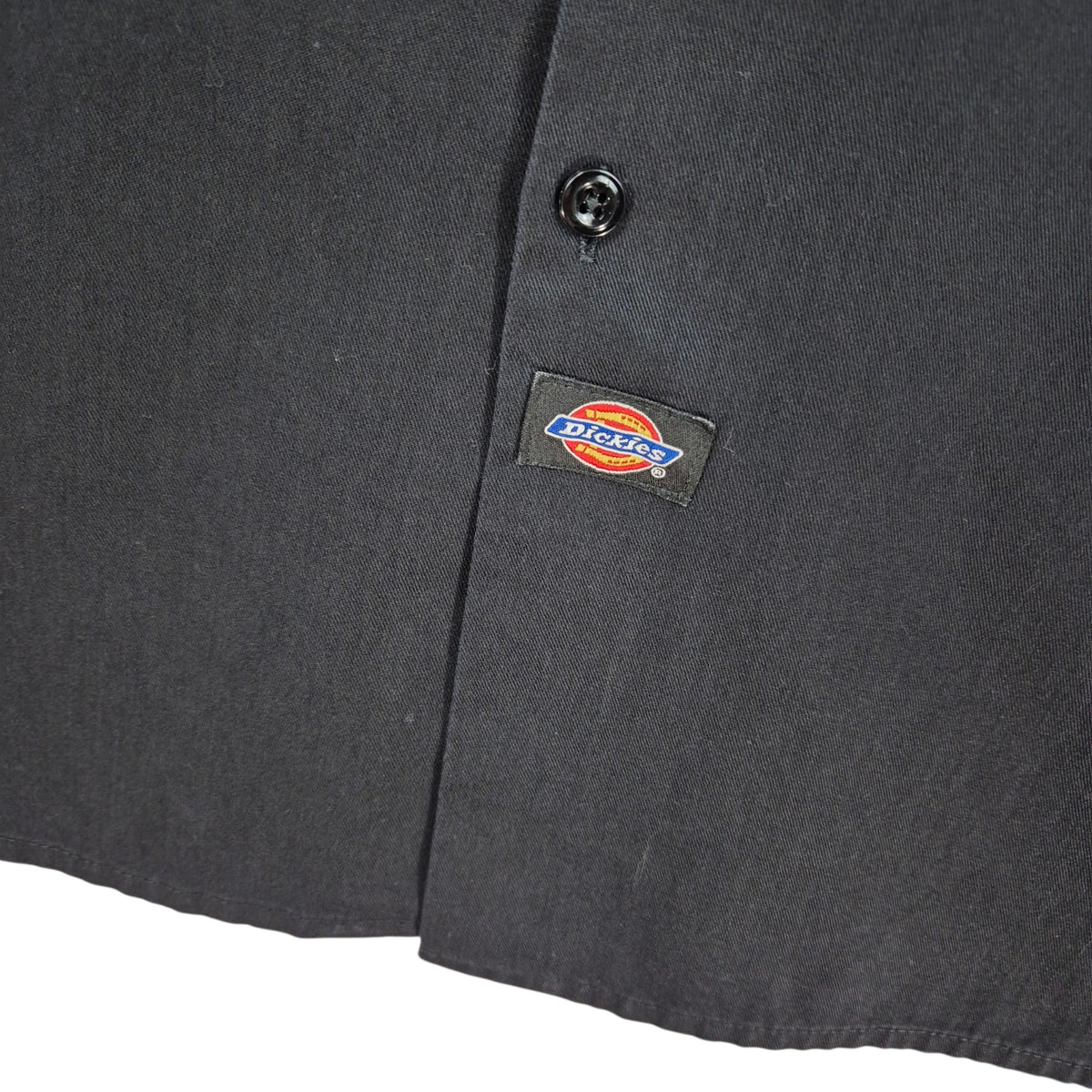 Dickies Black Long Sleeve Button Shirt Size 2XL