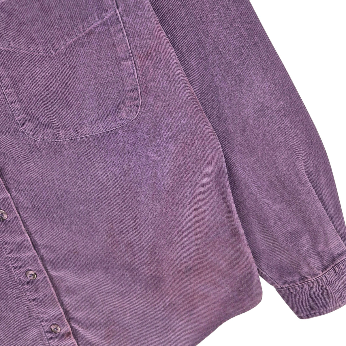 Columbia Purple Corduroy Button Shirt Size M