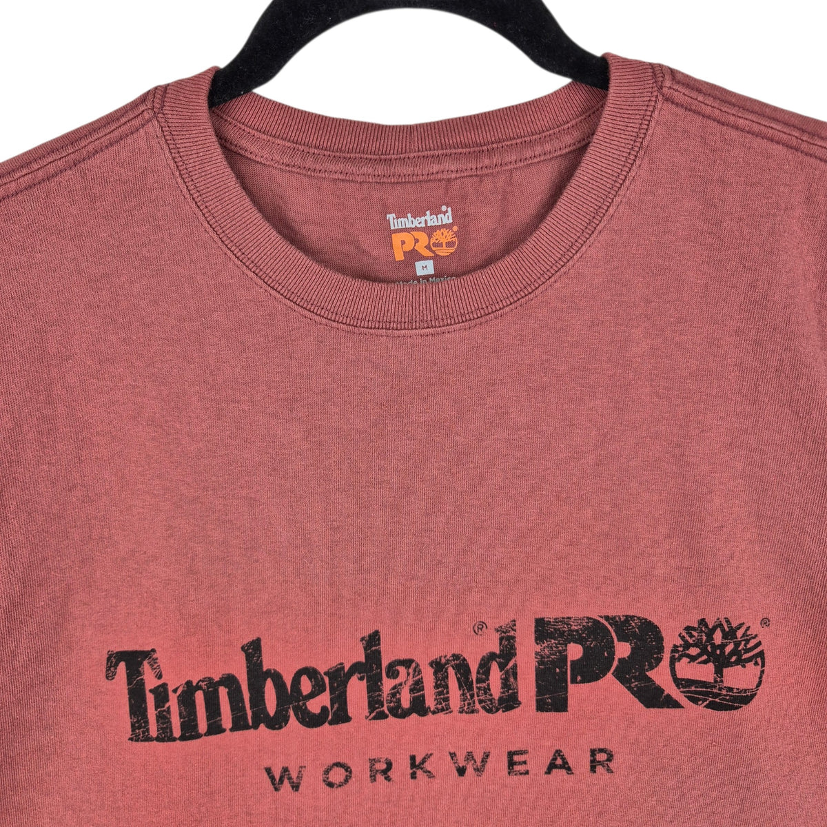 Timberland Pro Workwear Clay Brown Tee Shirt Size M