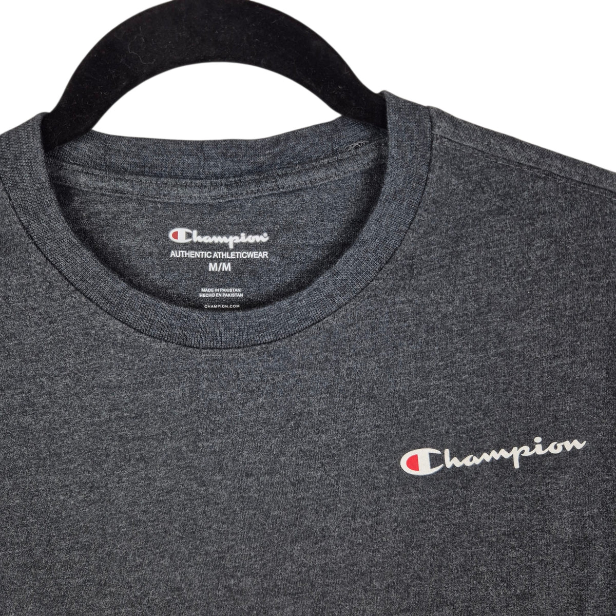 Champion Dark Grey Basic Tee Shirt Size M