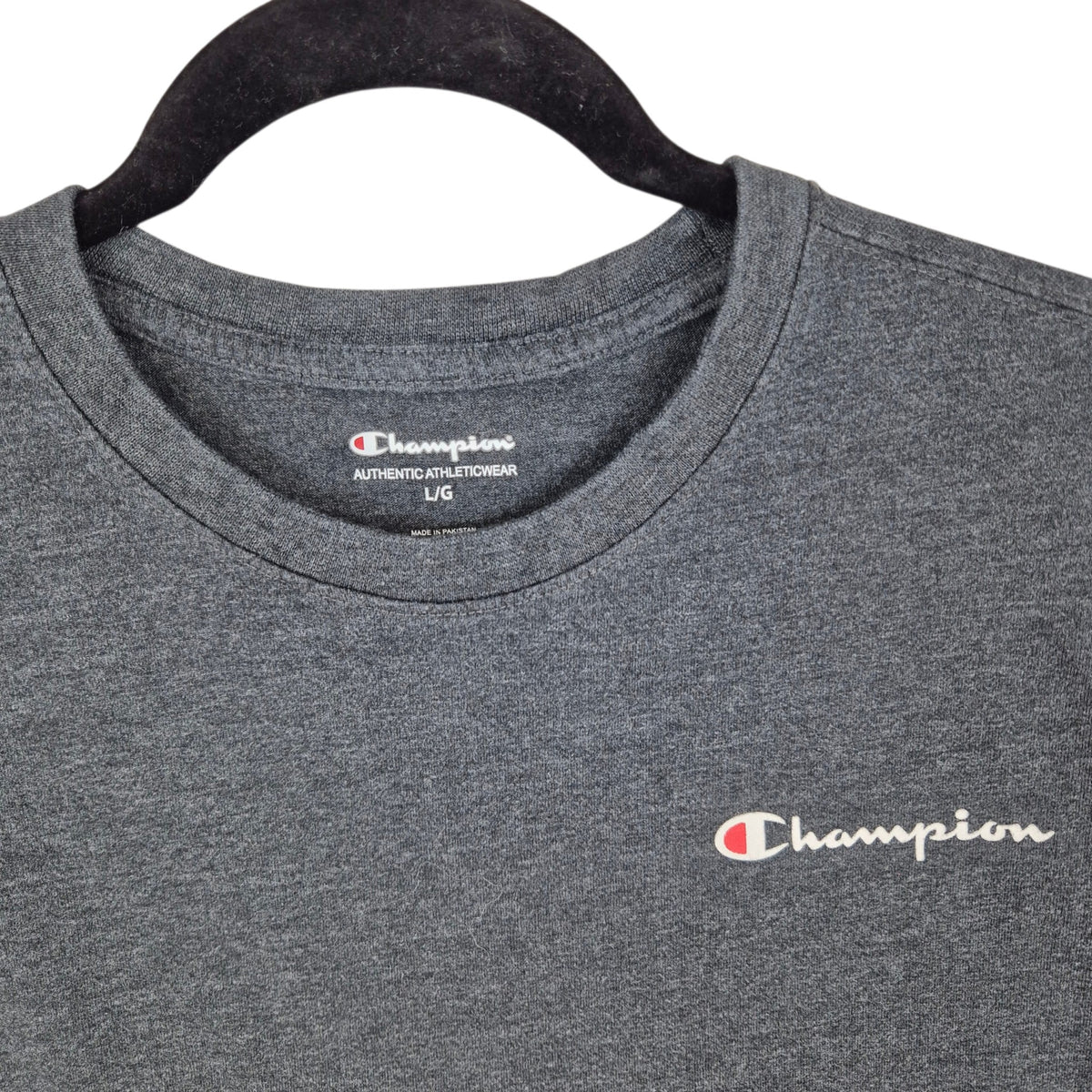 Champion Dark Grey Basic Tee Shirt Size L