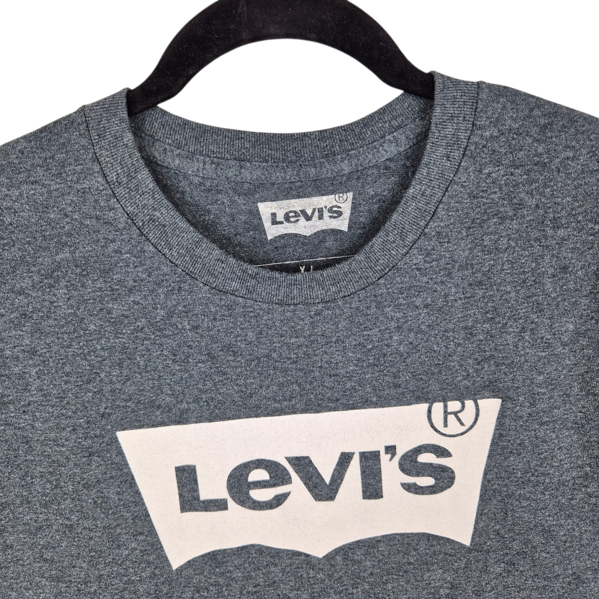 Levis Dark Grey Tee Shirt Size XL