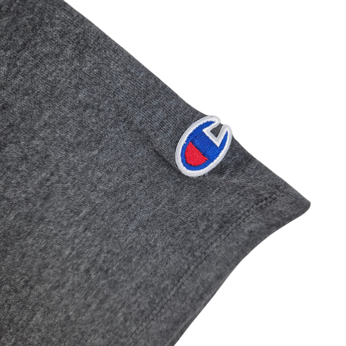 Champion Dark Grey Chest Script Tee Shirt Size M