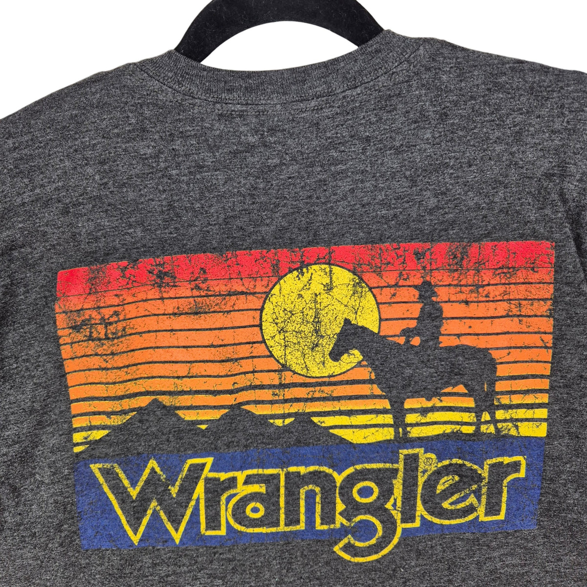 Wrangler Dark Grey Tee Shirt Size L