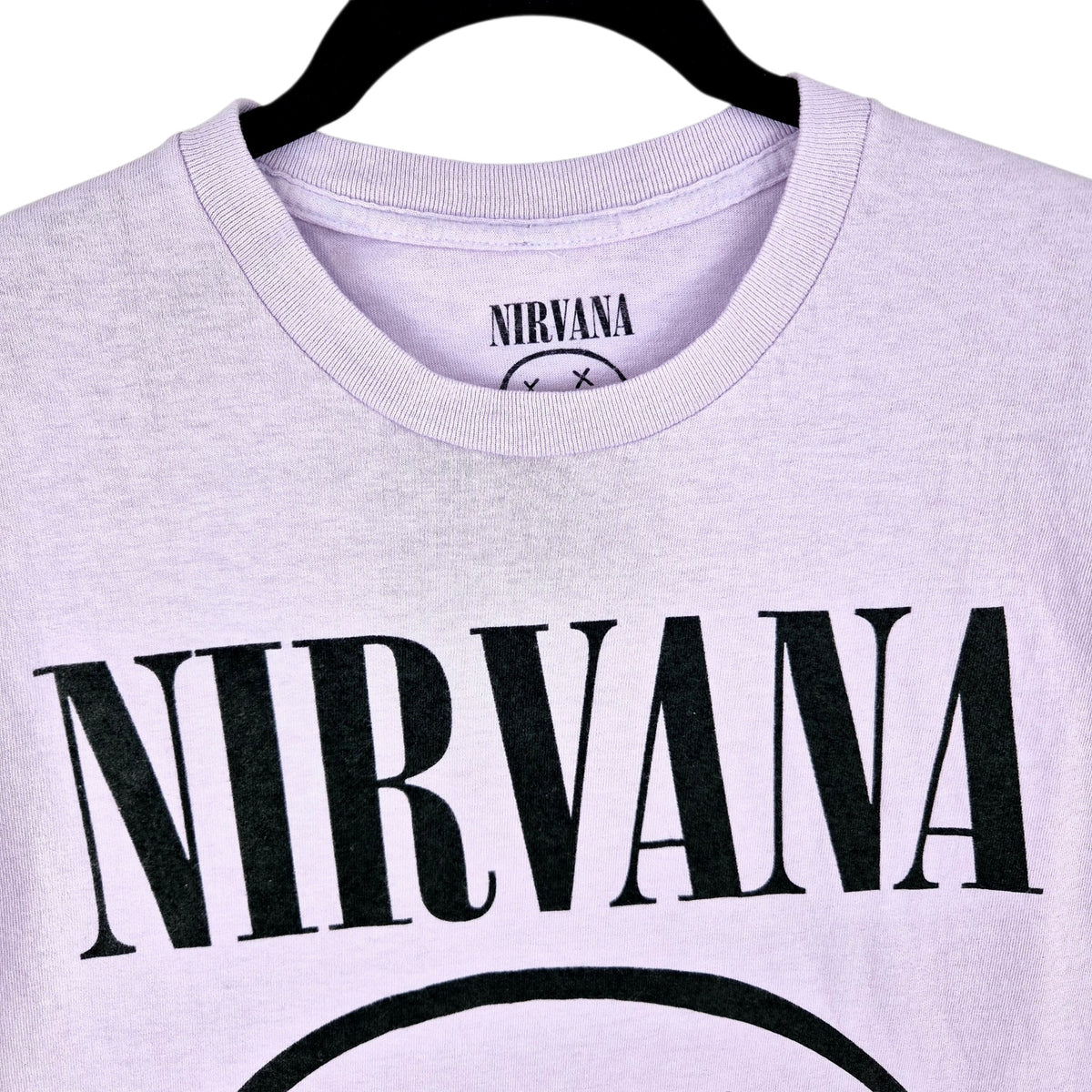 Nirvana Light Purple Tee Shirt Size L