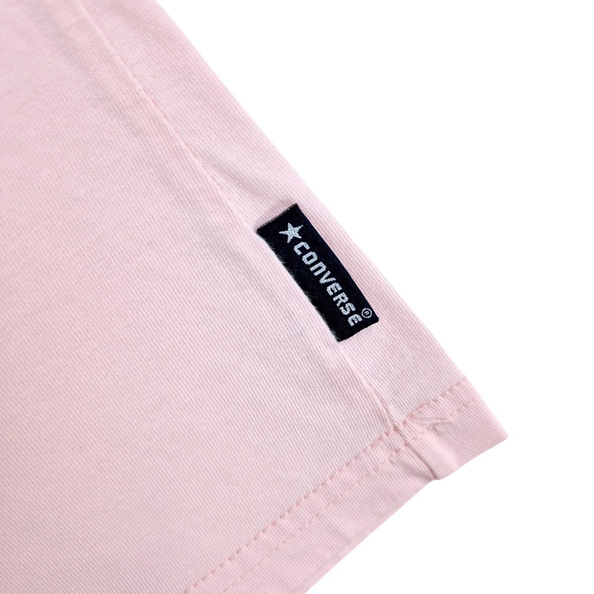 Converse Womens Light Pink Tee Shirt Size L