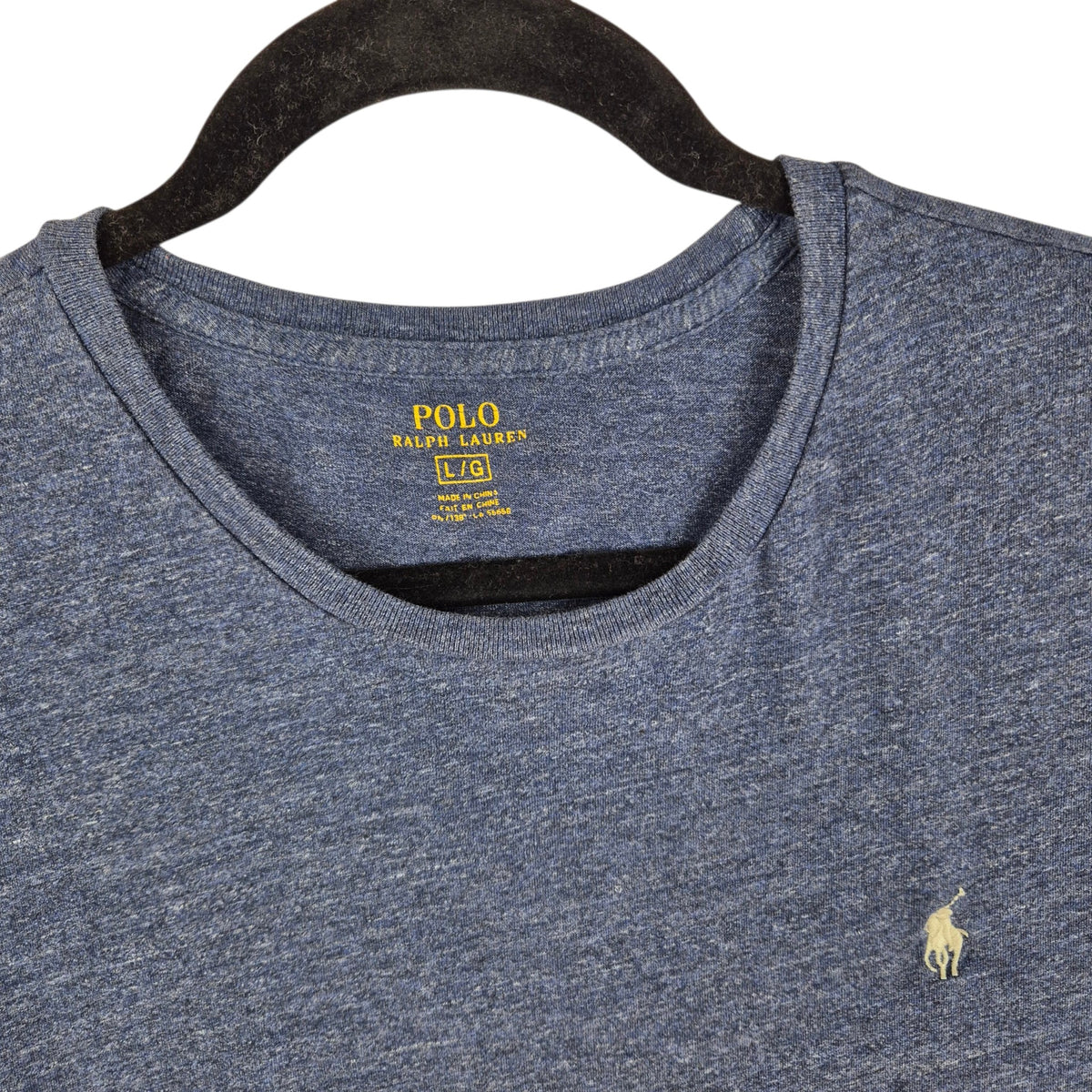 Polo Ralph Lauren Blue Basic Crewneck Tee Shirt Size L