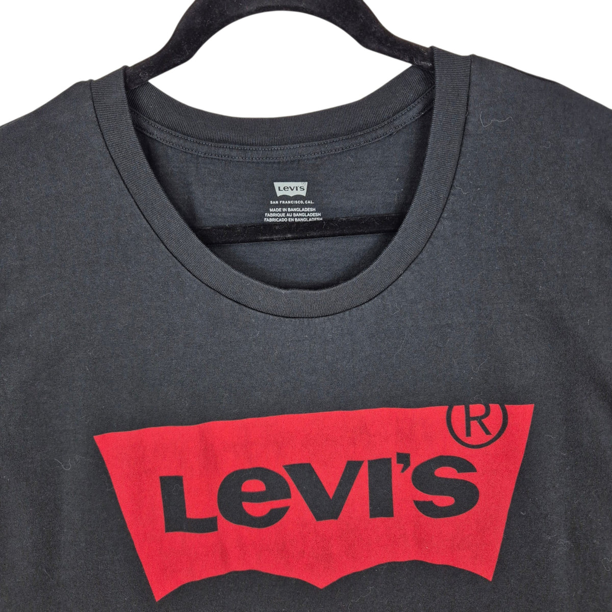 Levis Black Tee Shirt Size 3XL