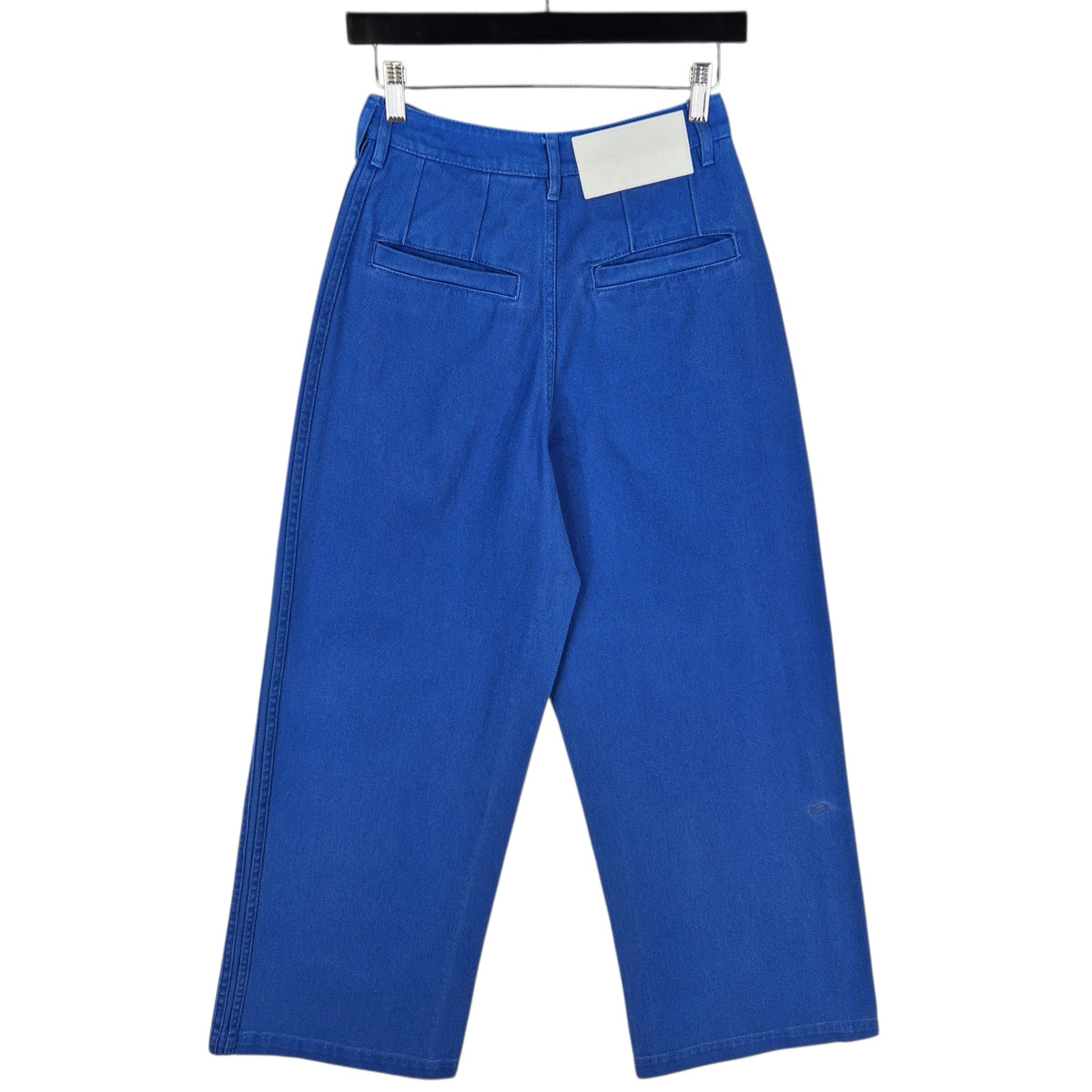 Adidas Ksenia Schnaider Womens Blue Extra Loose Fit Denim W26