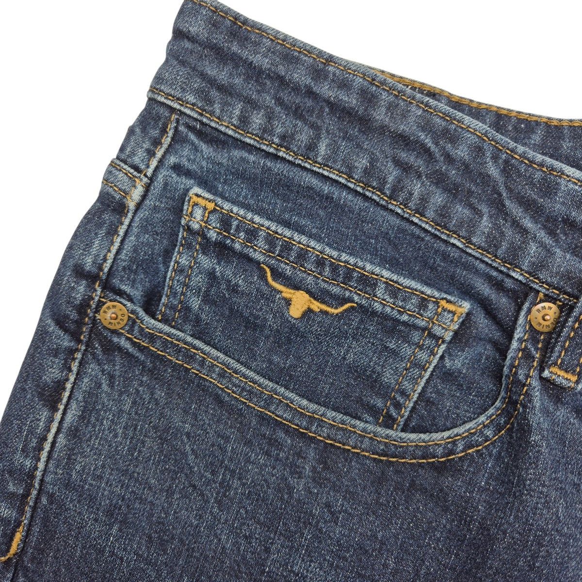 RM Williams Jeans Dark Blue Heavy Denim W37