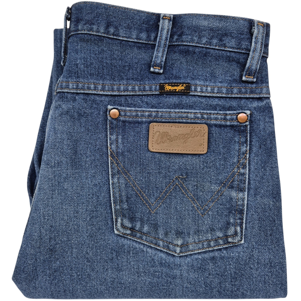 Vintage Wrangler Jeans 90's Blue Heavy Rigid Cowboy Denim W36