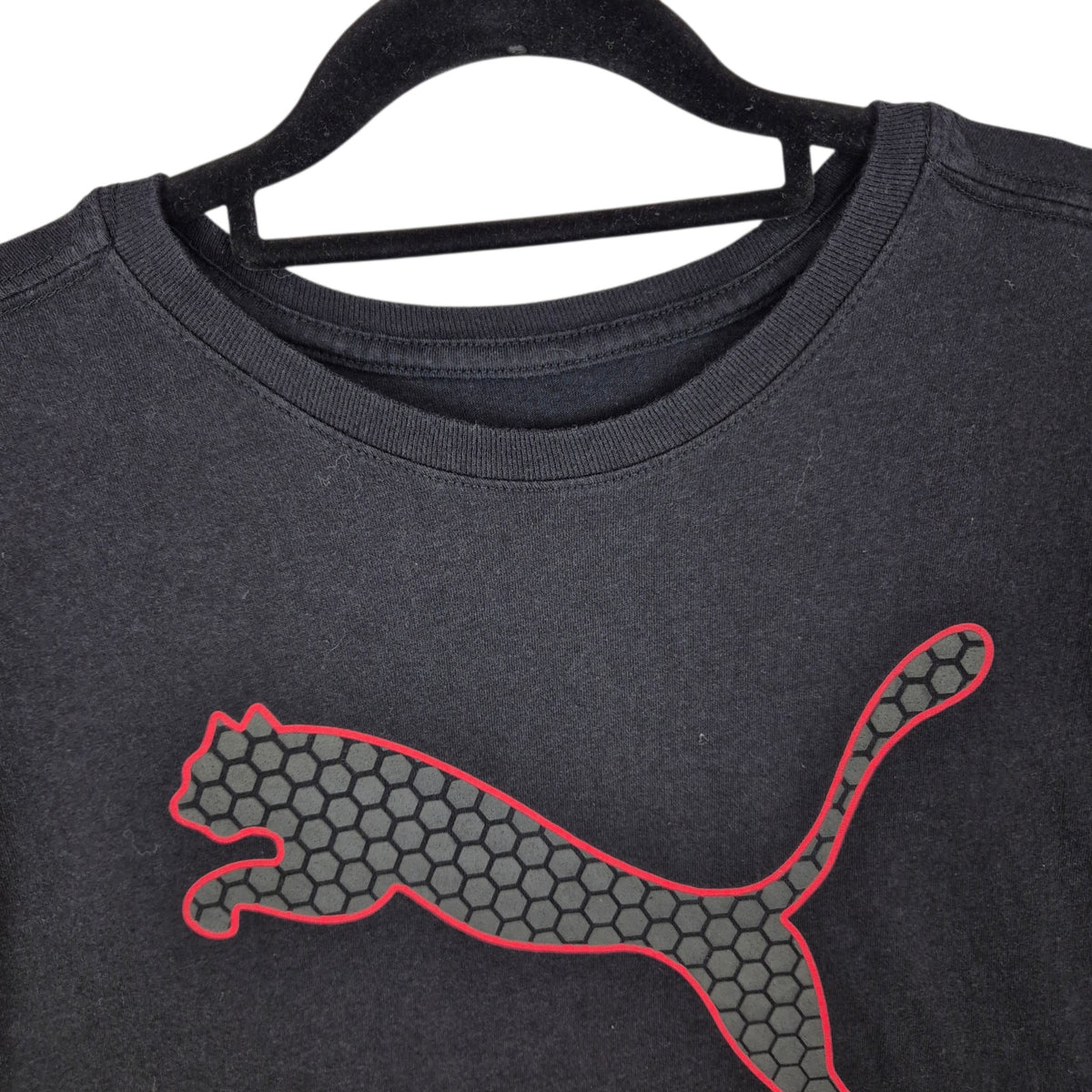 Puma Black Cotton Tee Shirt Size 2XL