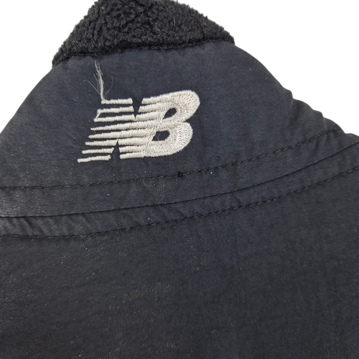New Balance Black Fleece Zip Jumper Size L