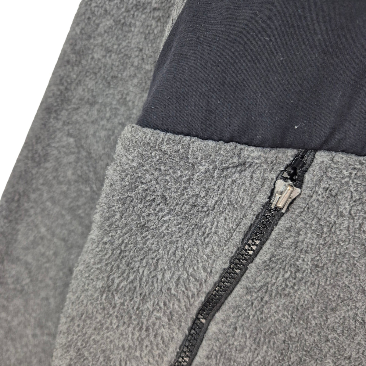 The North Face Grey Fleece Zip Jumper Size L