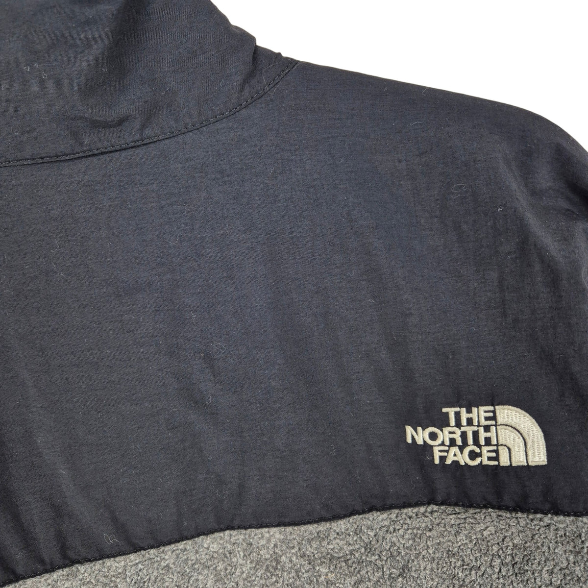 The North Face Grey Fleece Zip Jumper Size L
