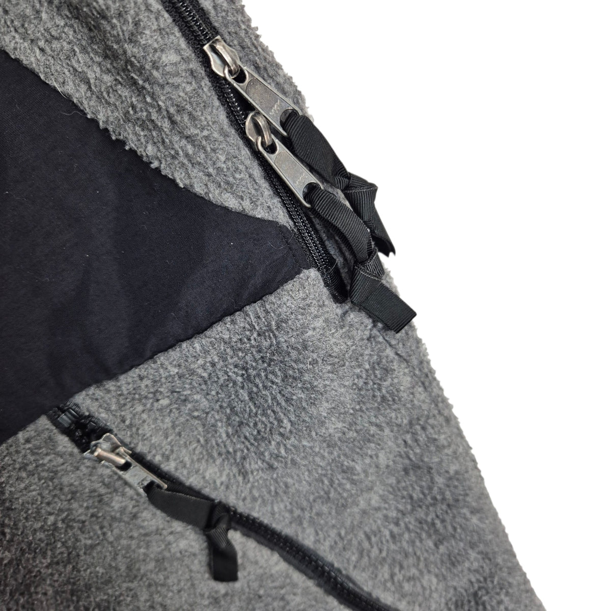 The North Face Grey Fleece Zip Jumper Size L