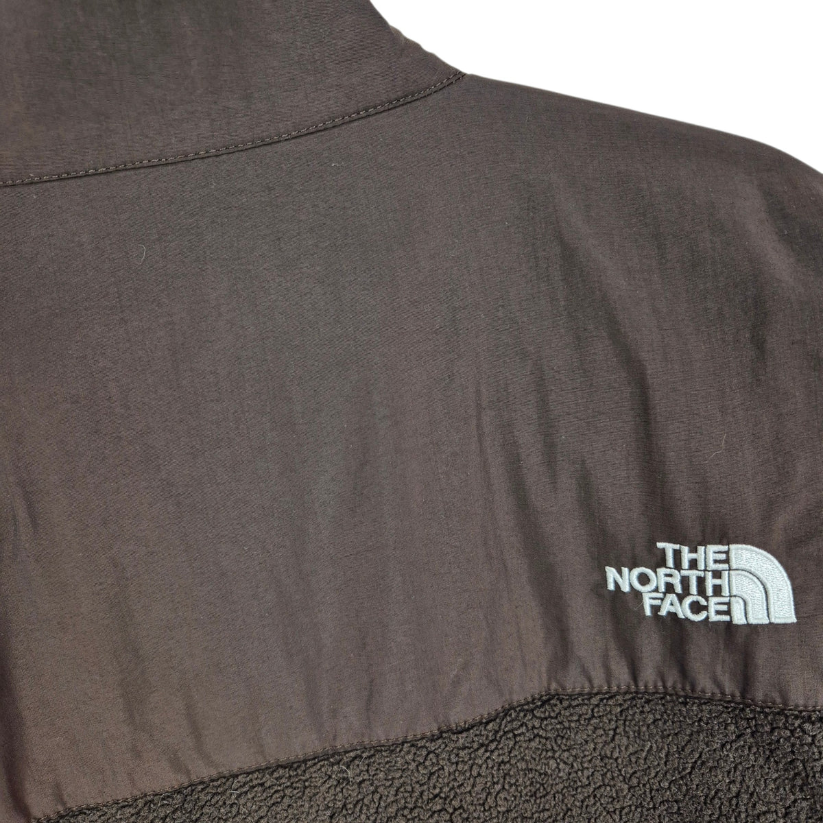 The North Face Brown Fleece Zip Jumper Size XL