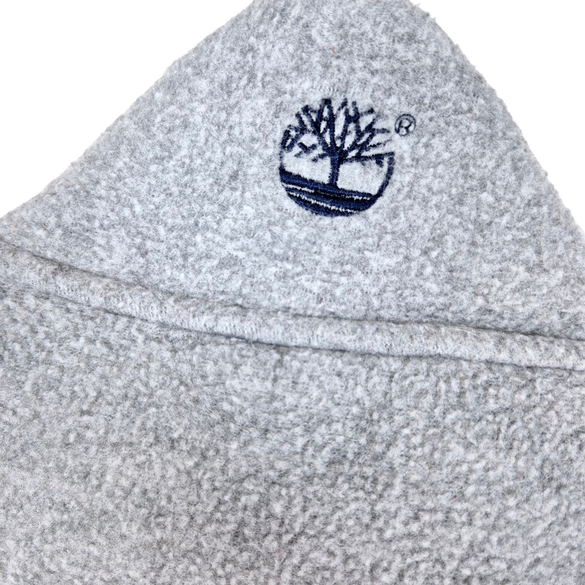 Vintage Timberland 90's Light Grey Fleece Vest Size S