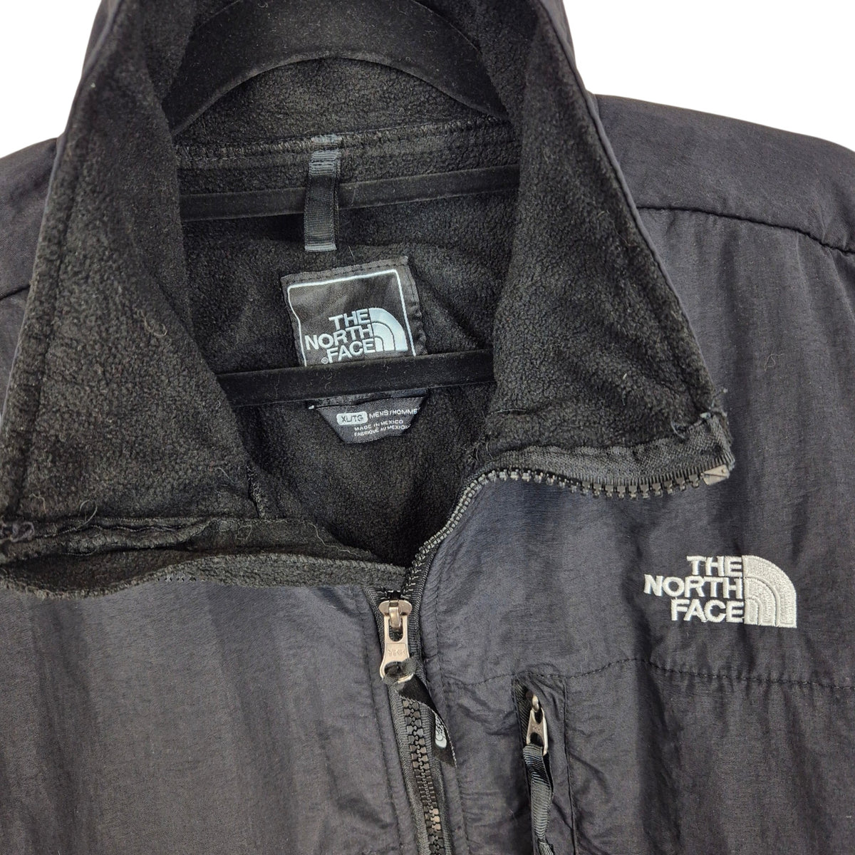 The North Face Black Fleece Zip Jumper Size XL