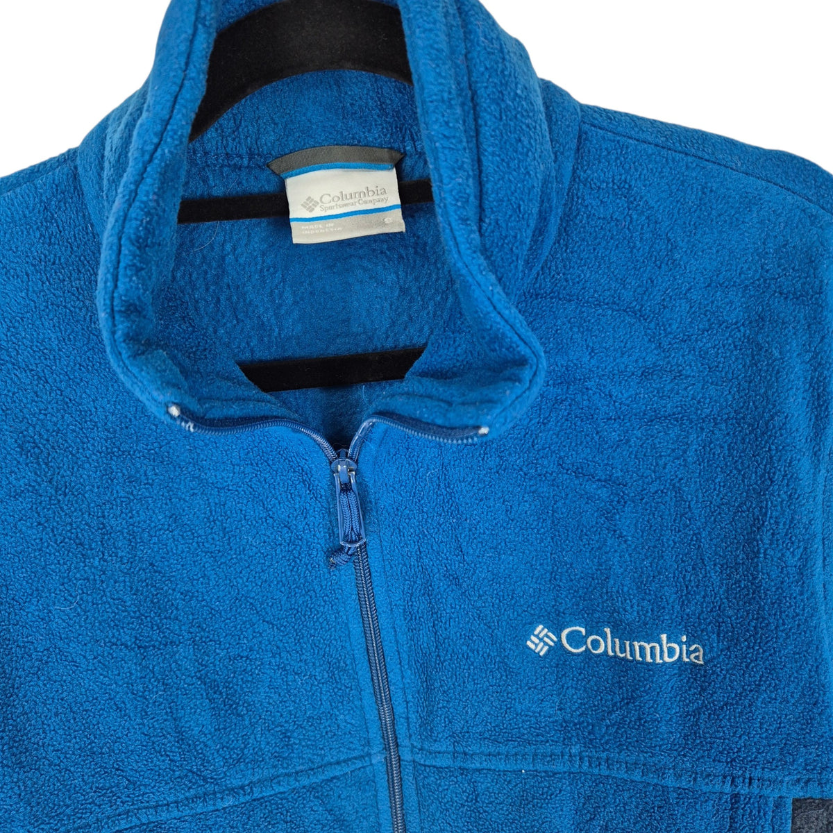 Columbia Blue Fleece Zip Jumper Size S